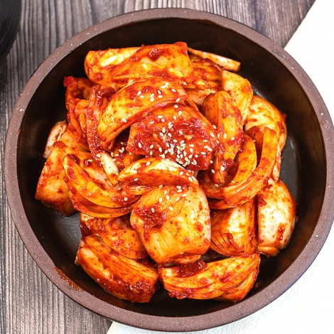 김치나 100% 국산 무안양파 김치 1kg